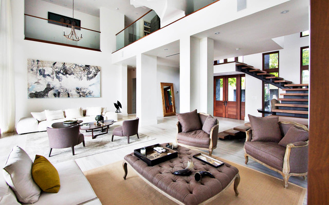 Mariner Drive contemporaneo-salon