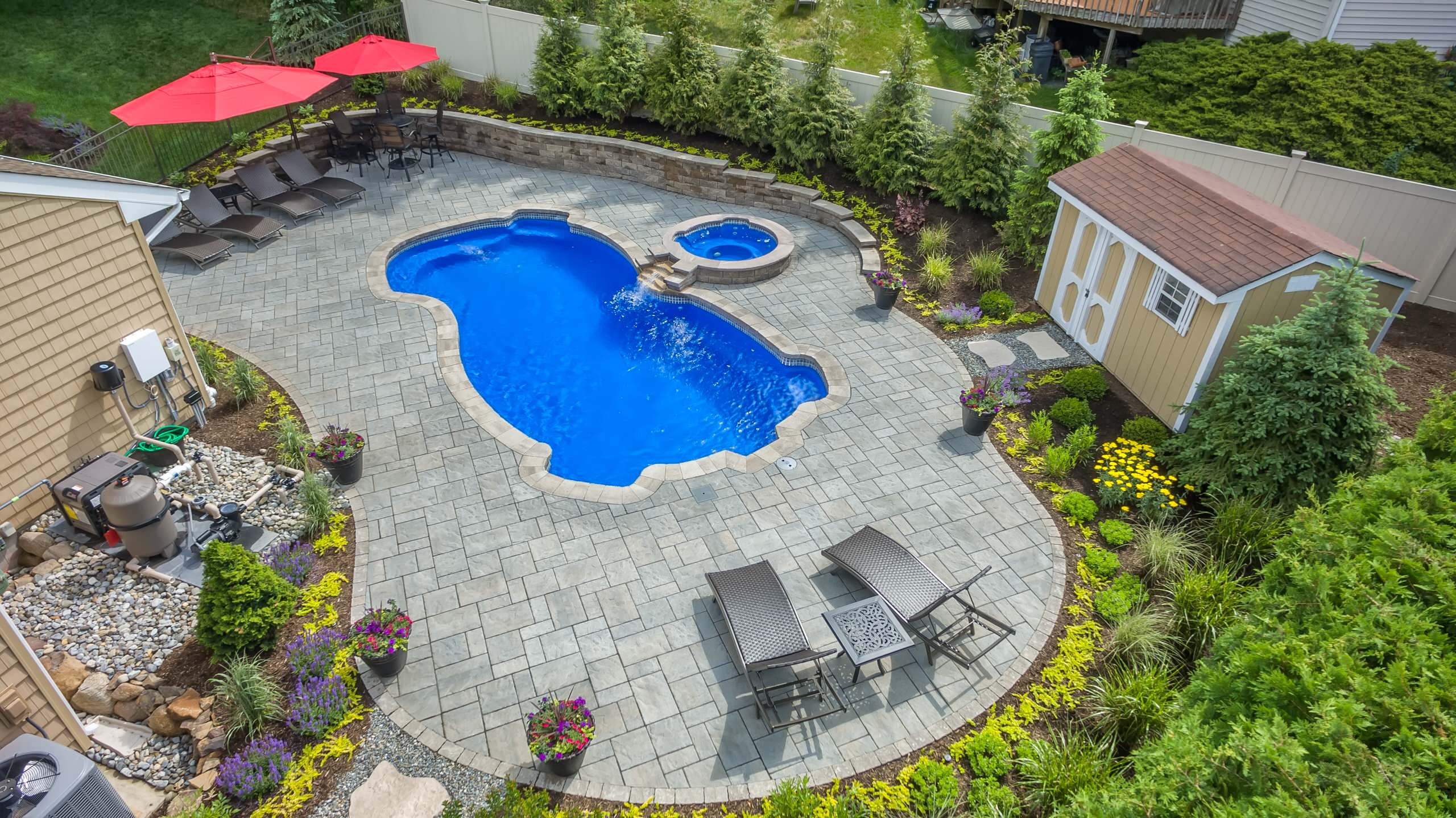 Creating a backyard paradise in a tiny space