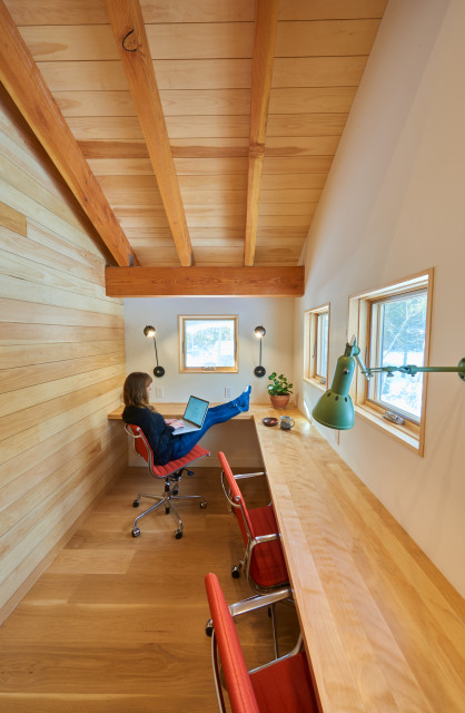 "Study Hut" montagne-bureau-a-domicile