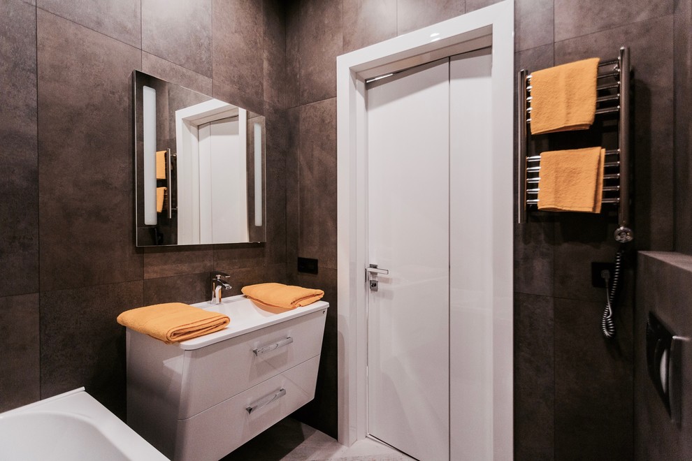 Интерьер ванной комнаты, Сочи