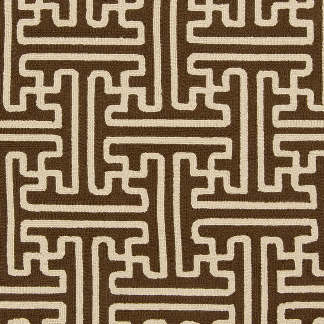 Hand Hooked Rain Rug RAI-1190, 9' x 12' - Contemporary - Outdoor Rugs ...