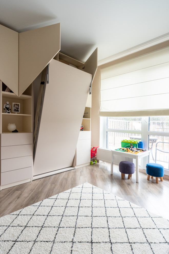 Детская кровать трансформер в виде домика