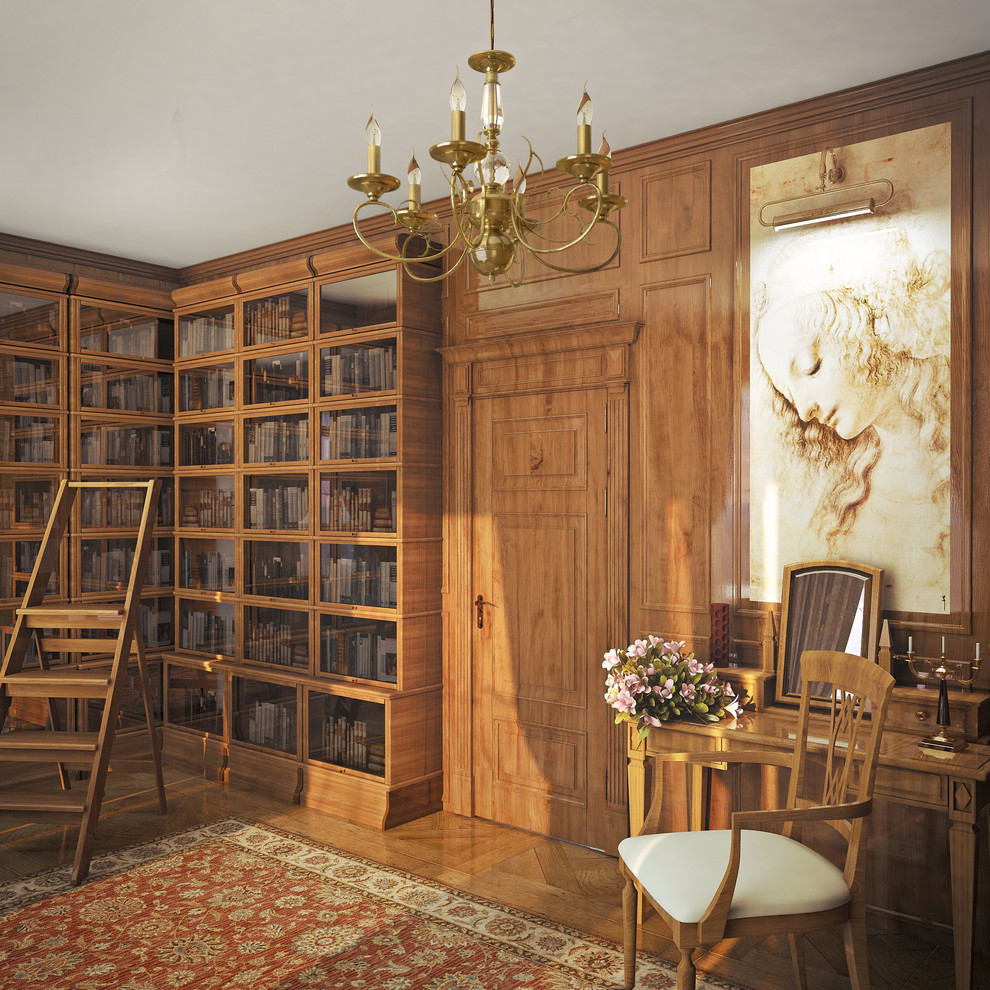 Библиотека в рабочем кабинете