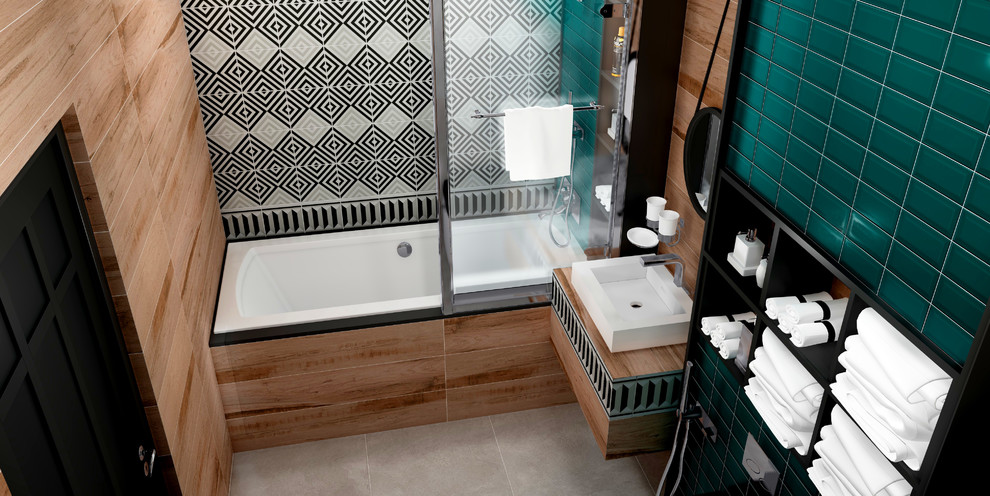 Дизайн малой ванной комнаты