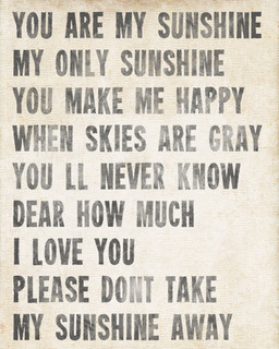 You Are My Sunshine Archival Print Antique White Contemporary You Are My Sunshine Archival Print Antique White Contemporary Prints And Posters By Keep Calm Collection