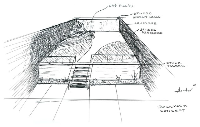 CONCEPT SKETCHES contemporain