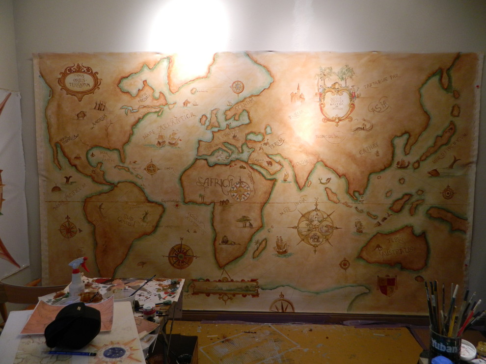 Custom Murals, Created by Harris & Kasten