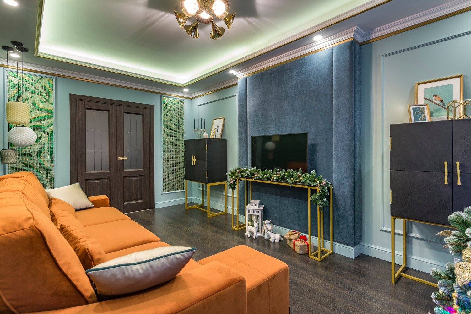 Гостиная в семейных традициях