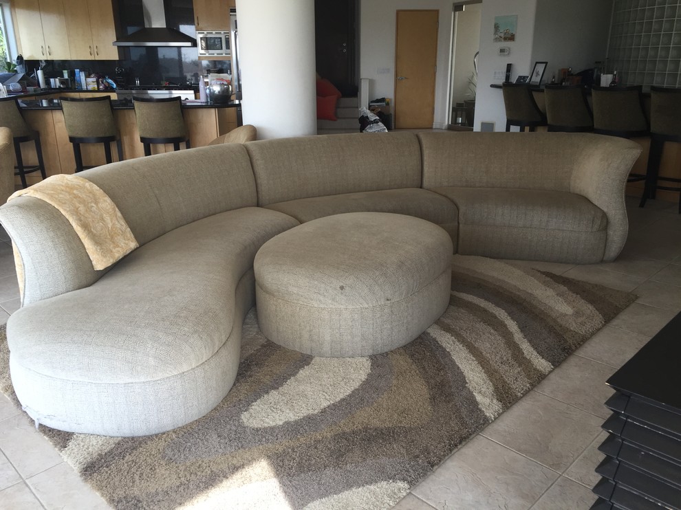 Reupholstering our dining living area