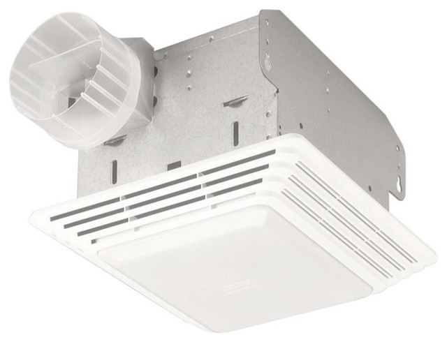 broan 678 bath fan and light duo, 50 cfm - contemporary - bathroom broan 678 bath fan and light duo, 50 cfm - contemporary - bathroom