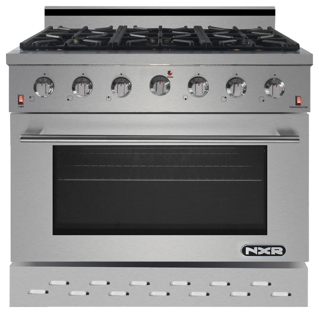 Nxr 36 Professional Style Gas Range Contemporary Ranges And Nxr 36 Professional Style Gas Range