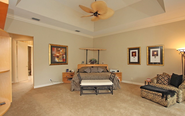 Custom Home mediterran-schlafzimmer