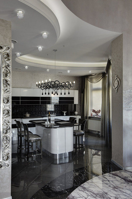 Квртира на Сухаревской contemporary-kitchen