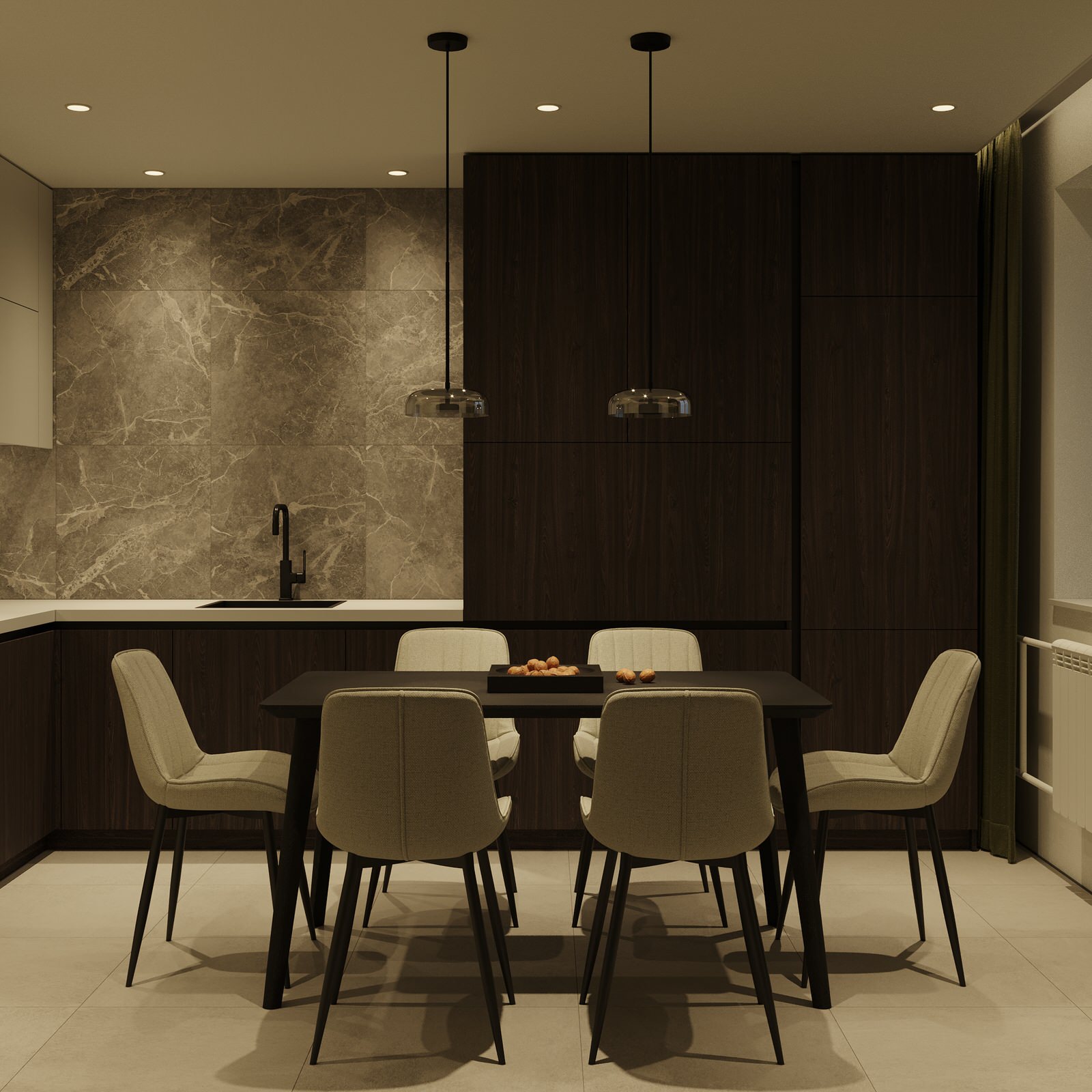 Квартира для холостяка, 60 кВ м.