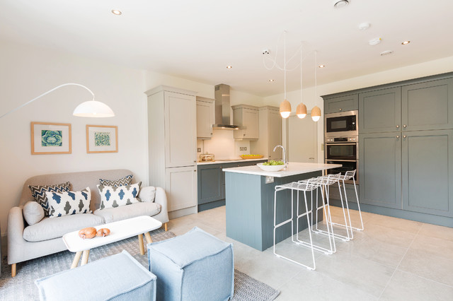 Kilternan Residence transitional-kitchen