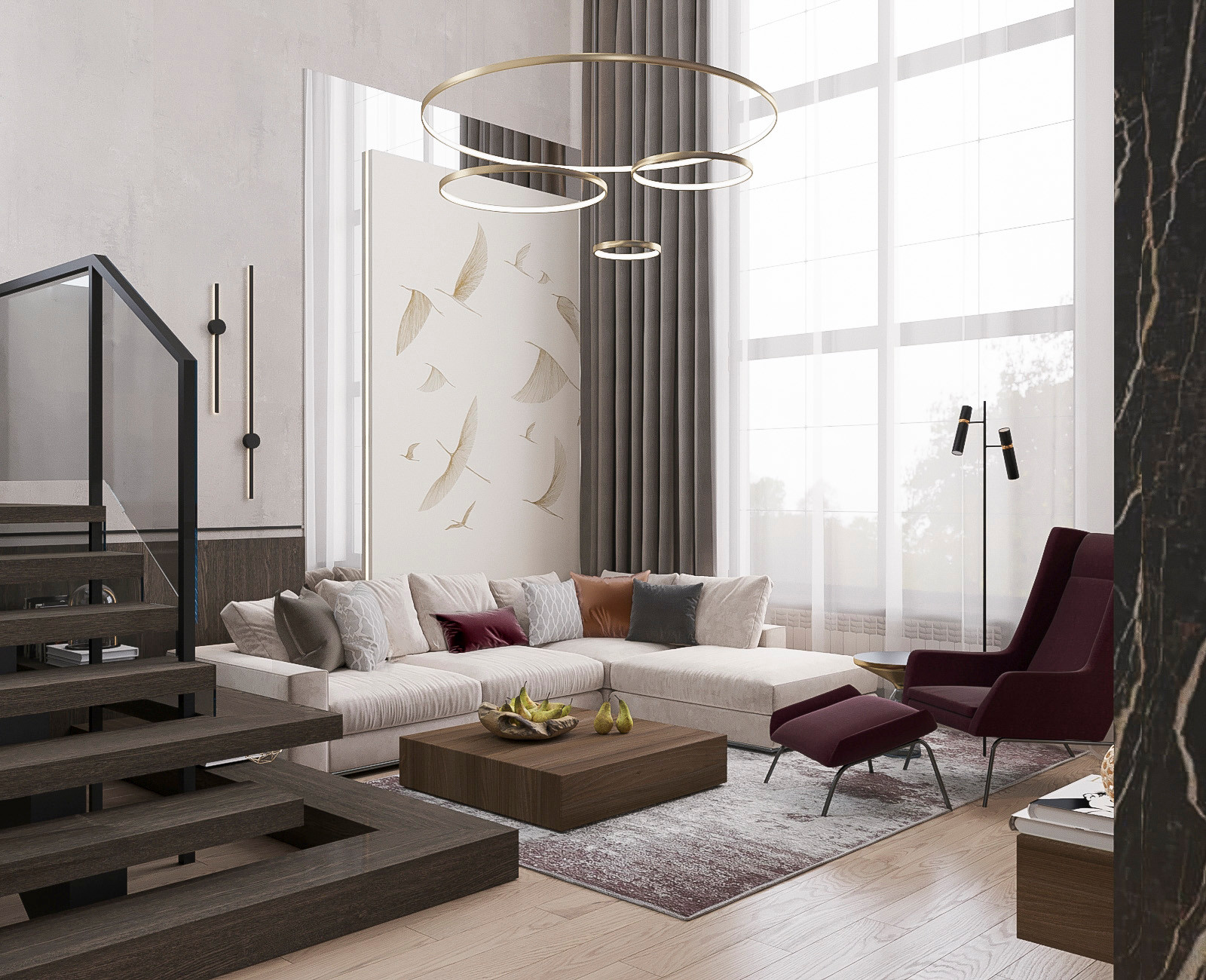 65,11 м2, кухня-гостиная в доме, Ивановская обл.