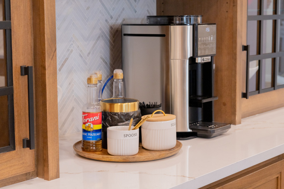Modern Coffee Station Setup