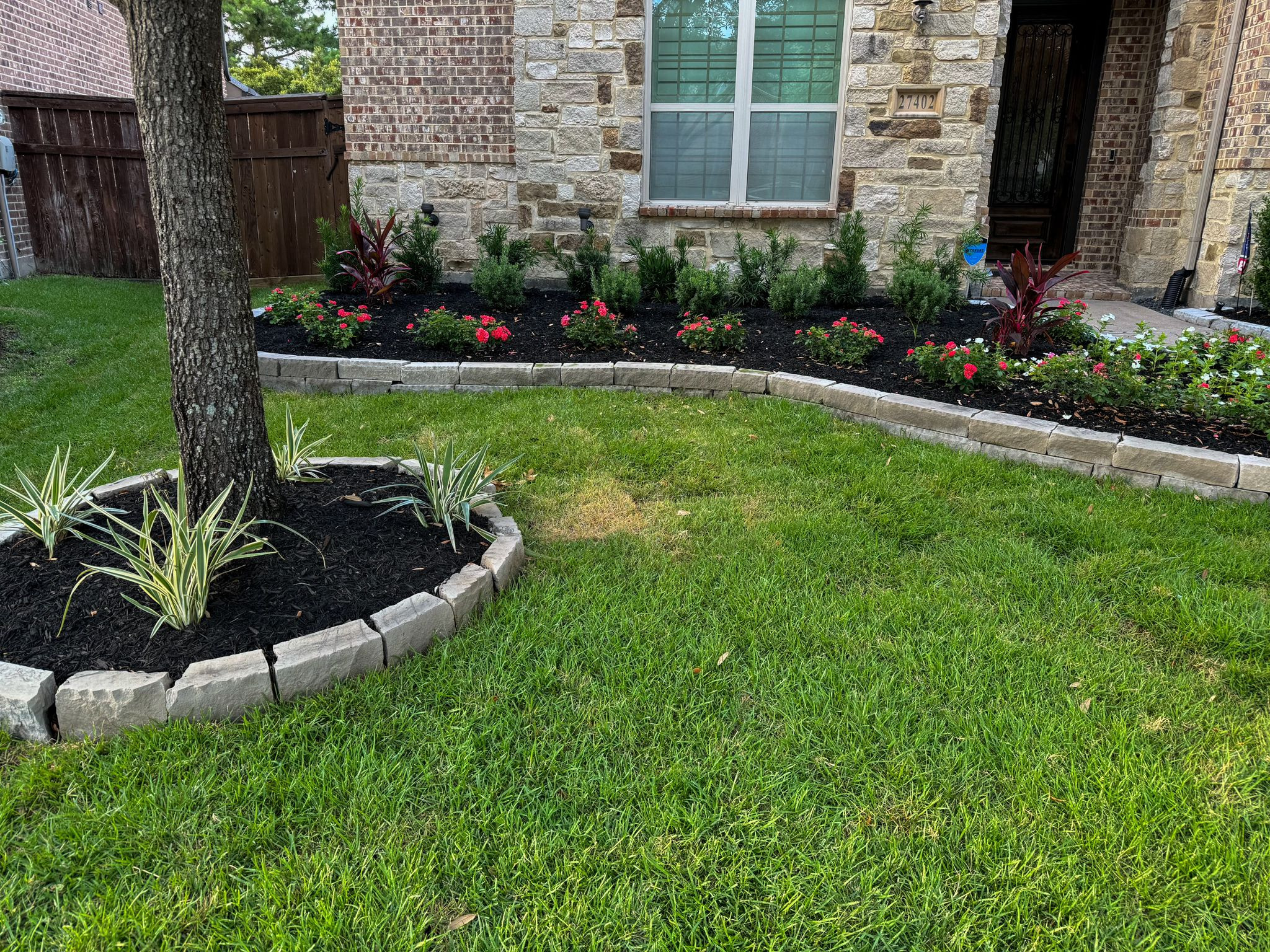 Front and backyard new Landscape!