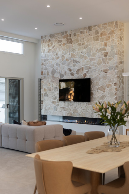 Lotus by Antech Constructions contemporary-living-room