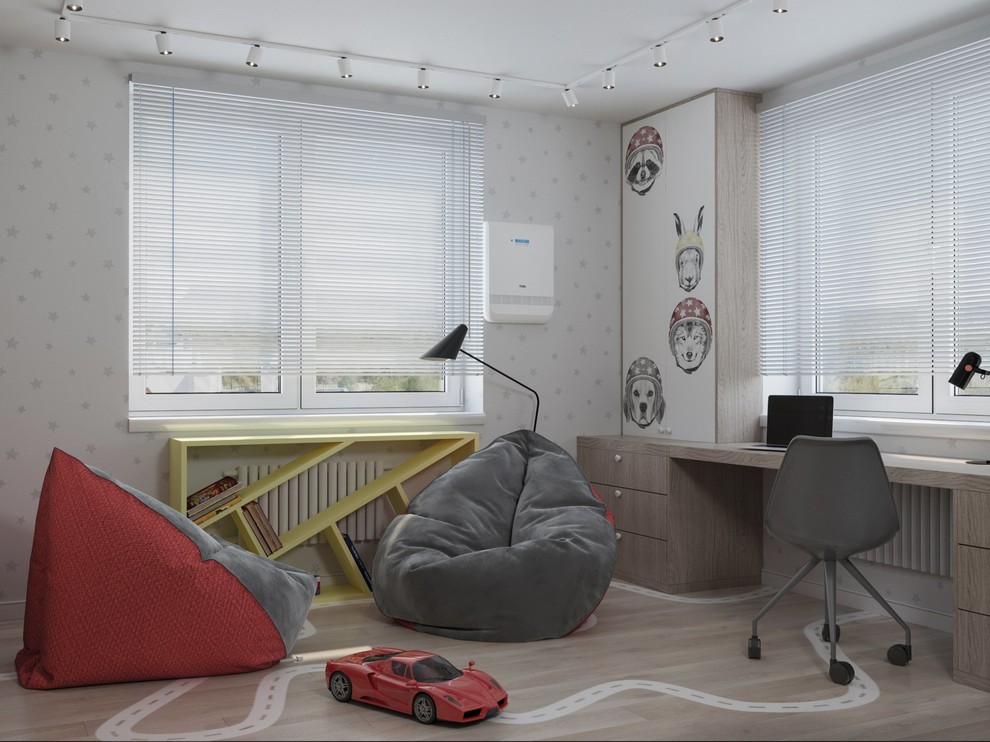 Дизайн-проект трехкомнатной квартиры "Мятное настроение"