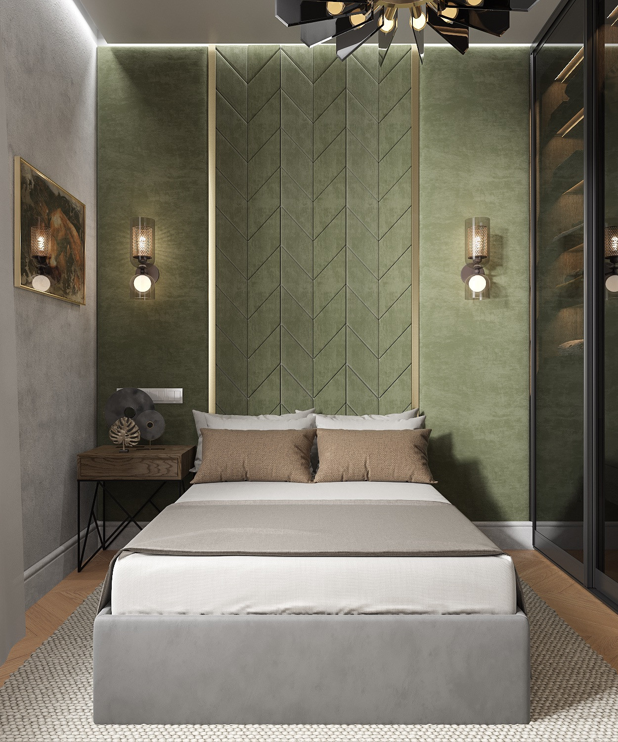 Дизайн проект квартиры 70 м2