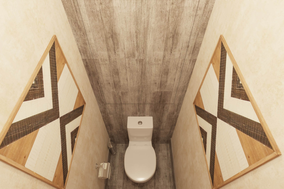 Трехкомнатная квартира 75м2 в стиле лофт, в доме серии П-3