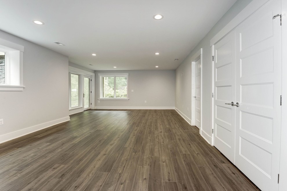 Inspiration for a transitional home design remodel in DC Metro