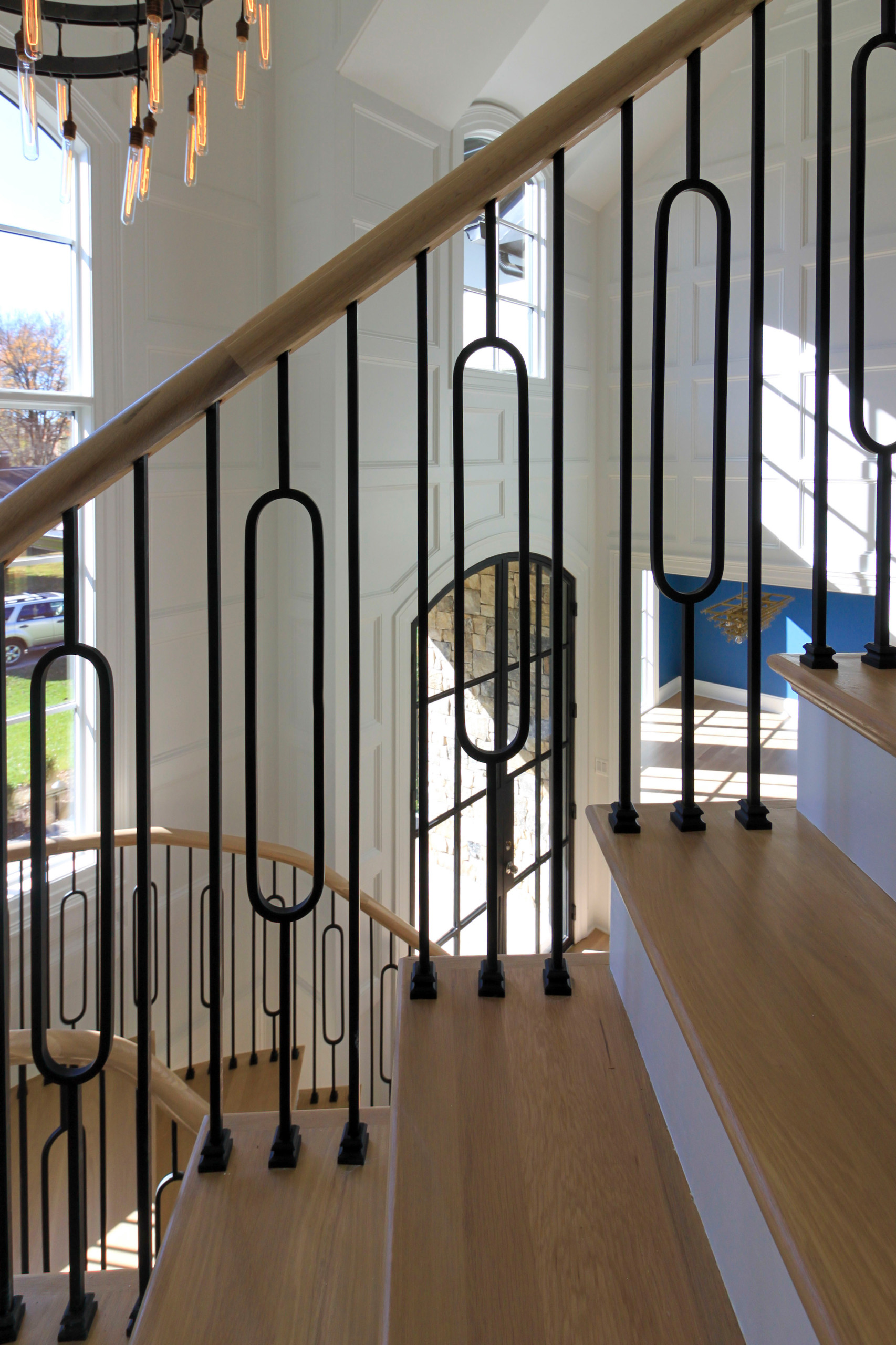 95_Remarkable and elegant floating elliptical staircase, McLean, VA 22101