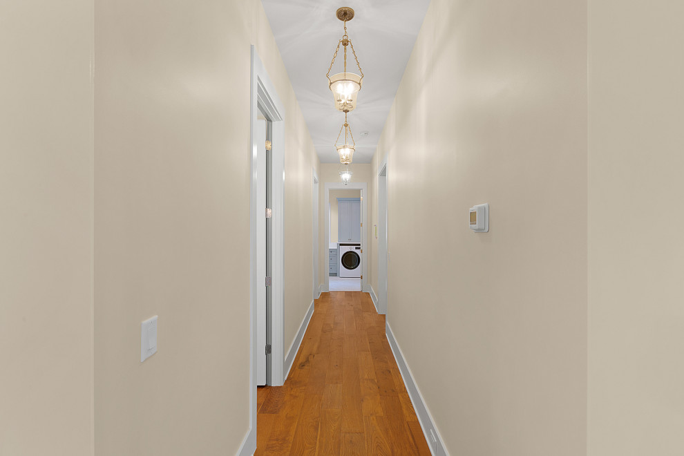 Example of a french country hallway design in Jacksonville