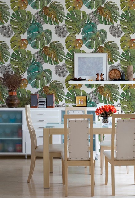 Botanical contemporary-dining-room