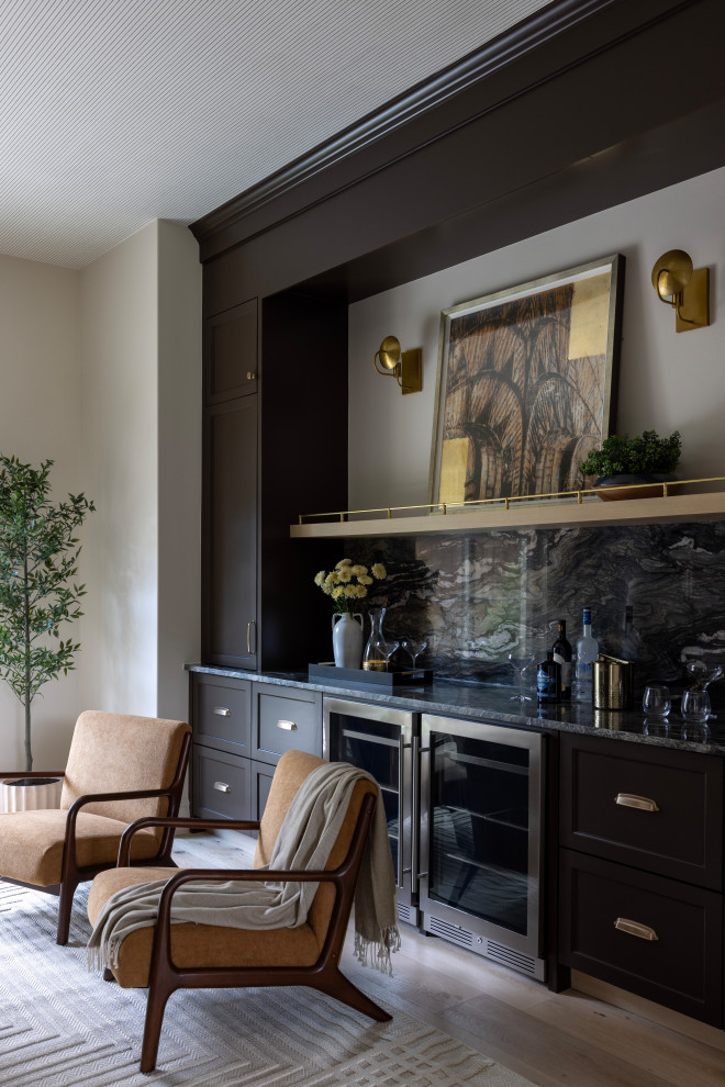 Spec Home - Dallas, TX - Transitional - Home Bar - San Francisco - by ...