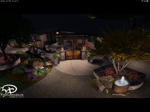 3D Virtual Design rustic