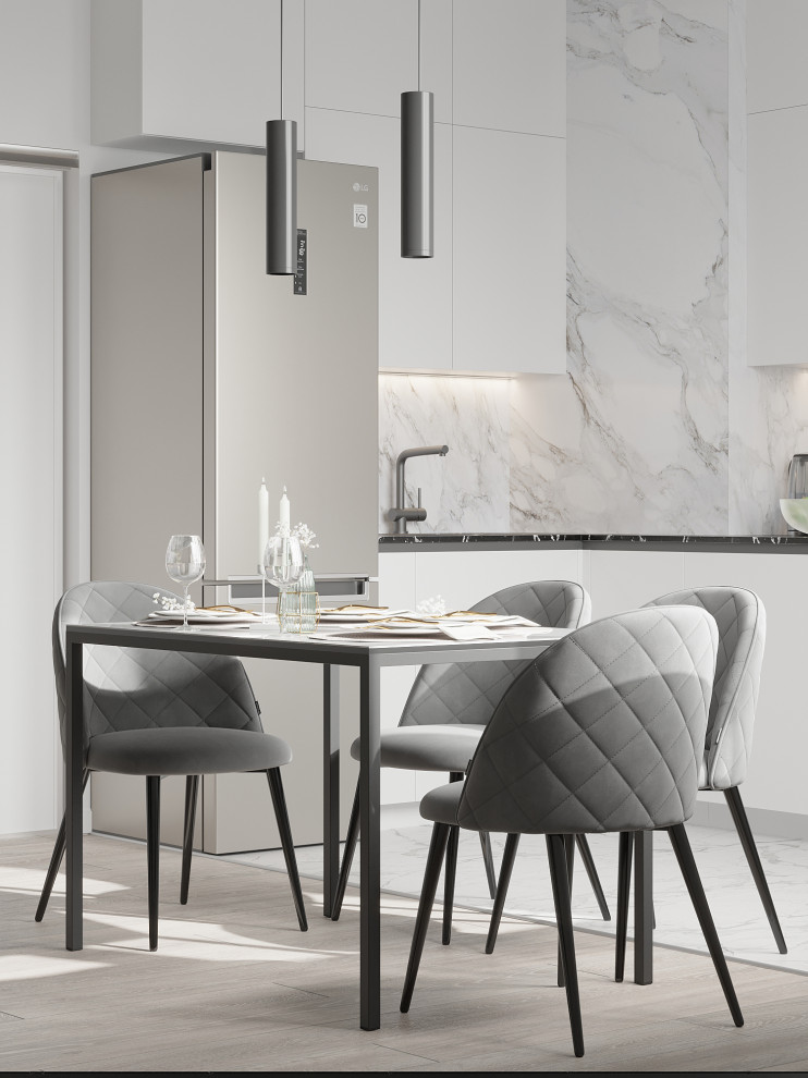 Кухня-гостиная в современном стиле