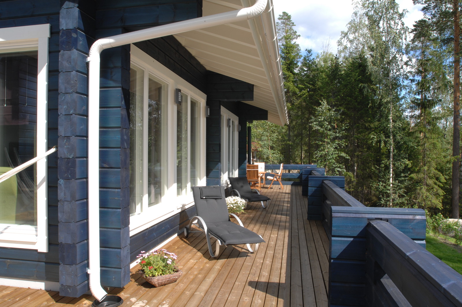 Экстерьер. Покрашенные объекты