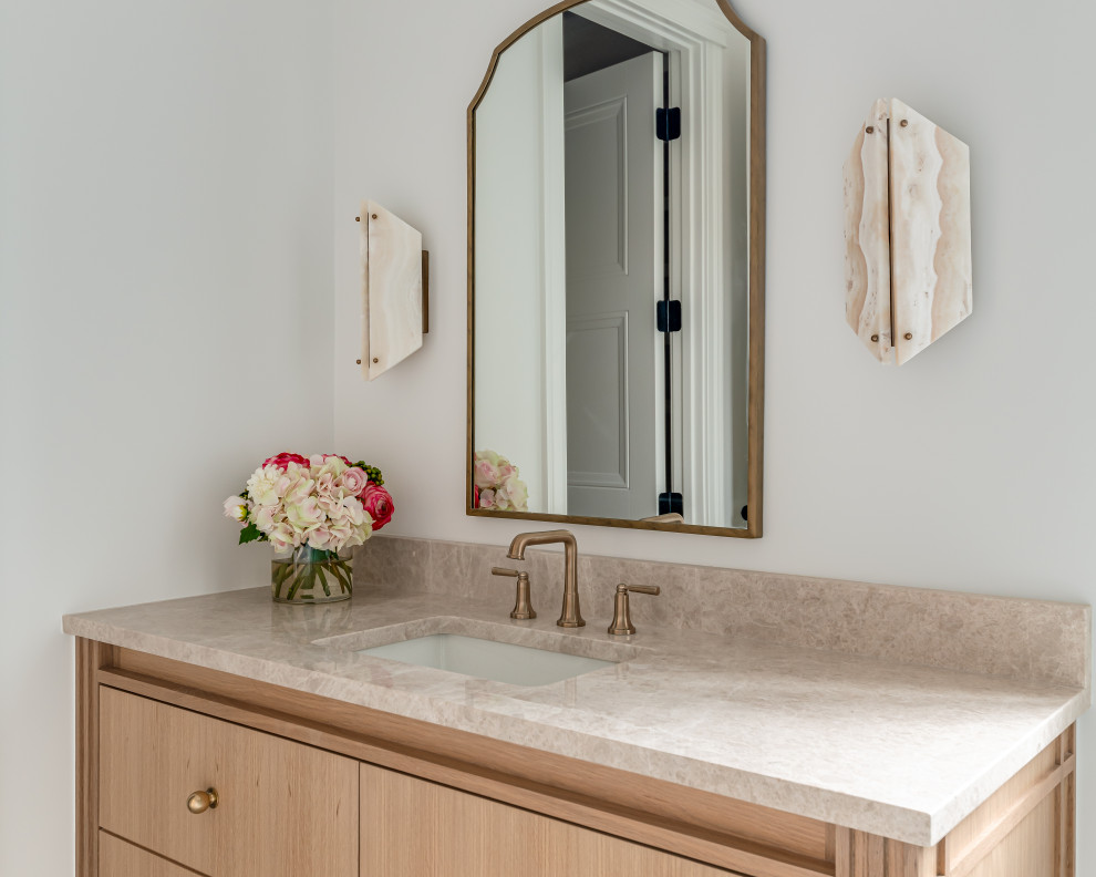 Home design - transitional home design idea in Dallas
