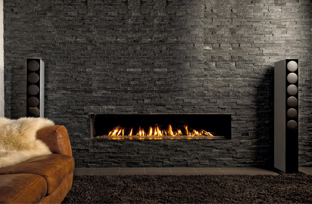 Modern Fireplaces modern-living-room