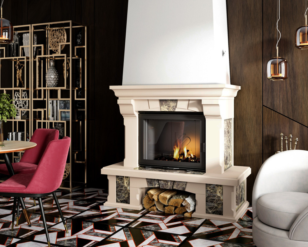 Топки серии UNIVERS (Stav). Фронтальные дровяные топки.