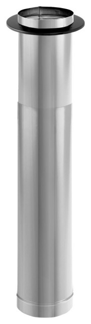 DuraVent 6DBK-SC 6" Inner Diameter - DuraBlack Stove Pipe - Single Wall