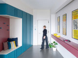 Una Casa Diventa Fluida con Idee Salvaspazio in Blu! (17 photos) - image  on http://www.designedoo.it