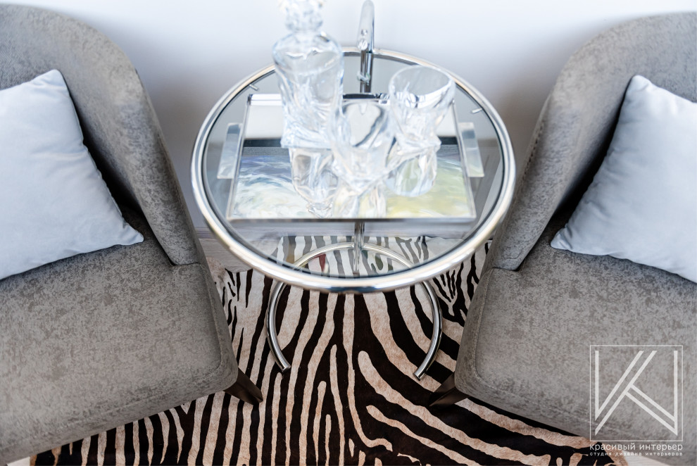 Реализованный интерьер четырехкомнатной квартиры