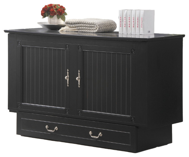 Arason Enterprises Cottage Black Queen Cabinet Bed By Creden Zzz Arason Enterprises Cottage Black Queen Cabinet Bed By Creden Zzz Transitional Murphy Beds Spencer S Llc