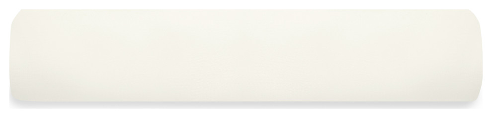 Delara GOTS Certified 100% Organic Cotton Flat Sheet 400TC, Ivory, Full, 90"x105"