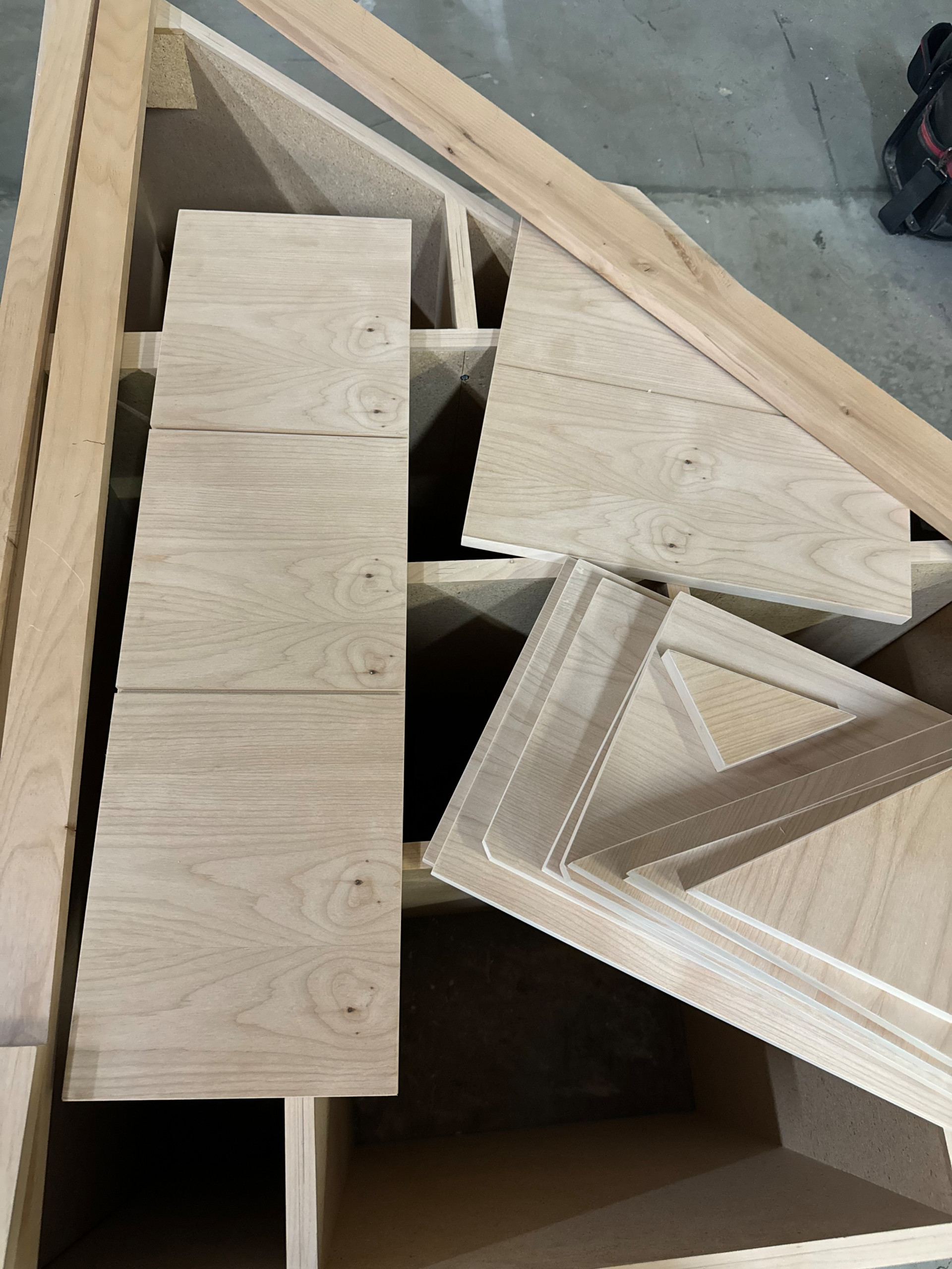 Custom Under-Staircase Cabinetry