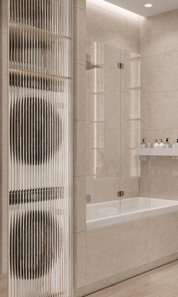 Дизайн интерьера, современный эко стиль.