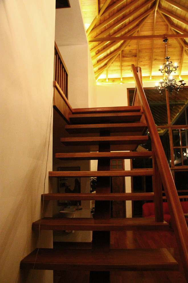 Bild på en orientalisk trappa