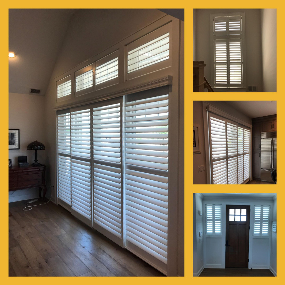 Sliding Glass Doors - Custom Interior Window Fashions Projects