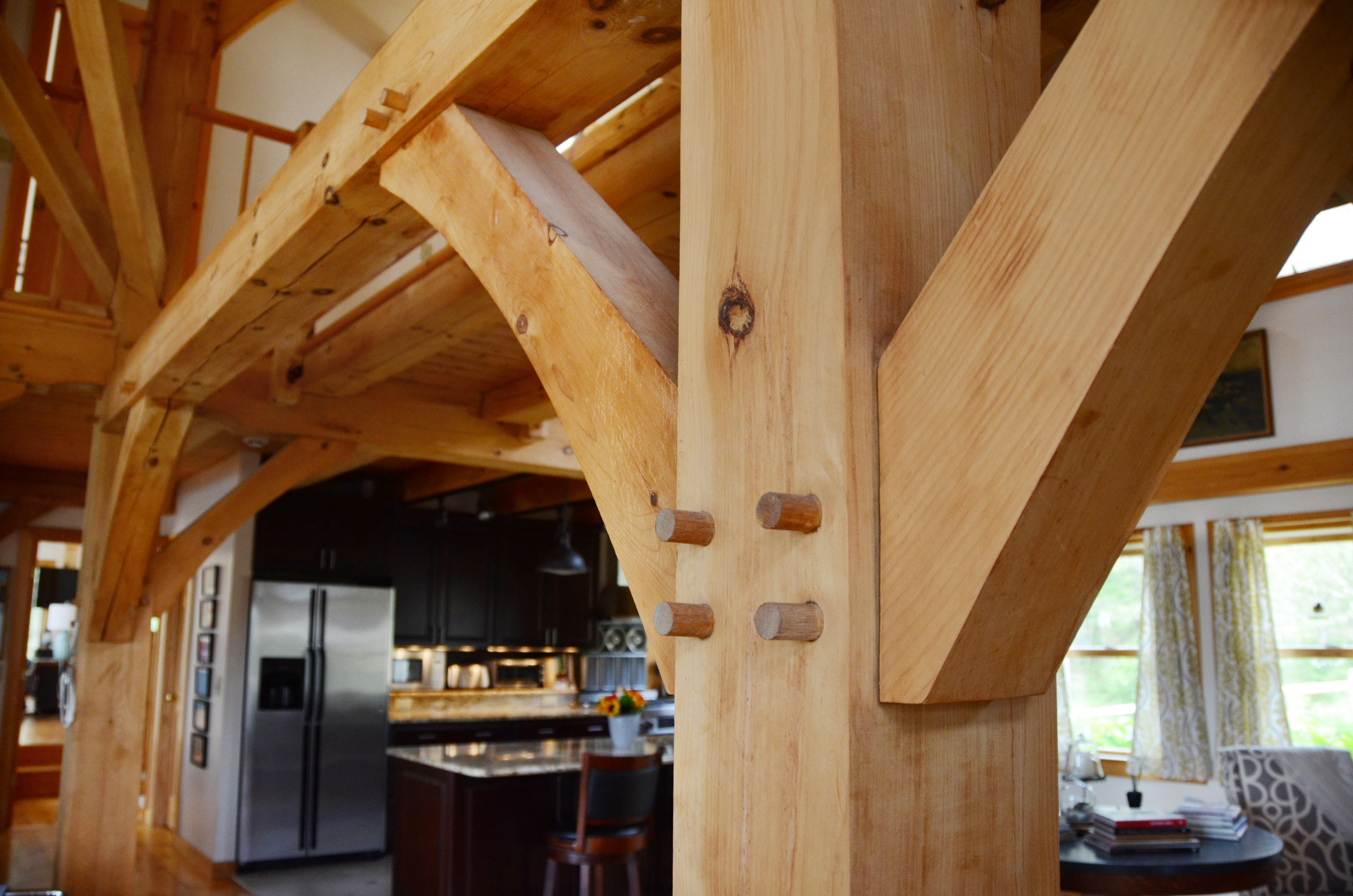 Cap Cod Style Timber Frame My Houzz: Memories Fill a Cape Cod Timber-Frame Home