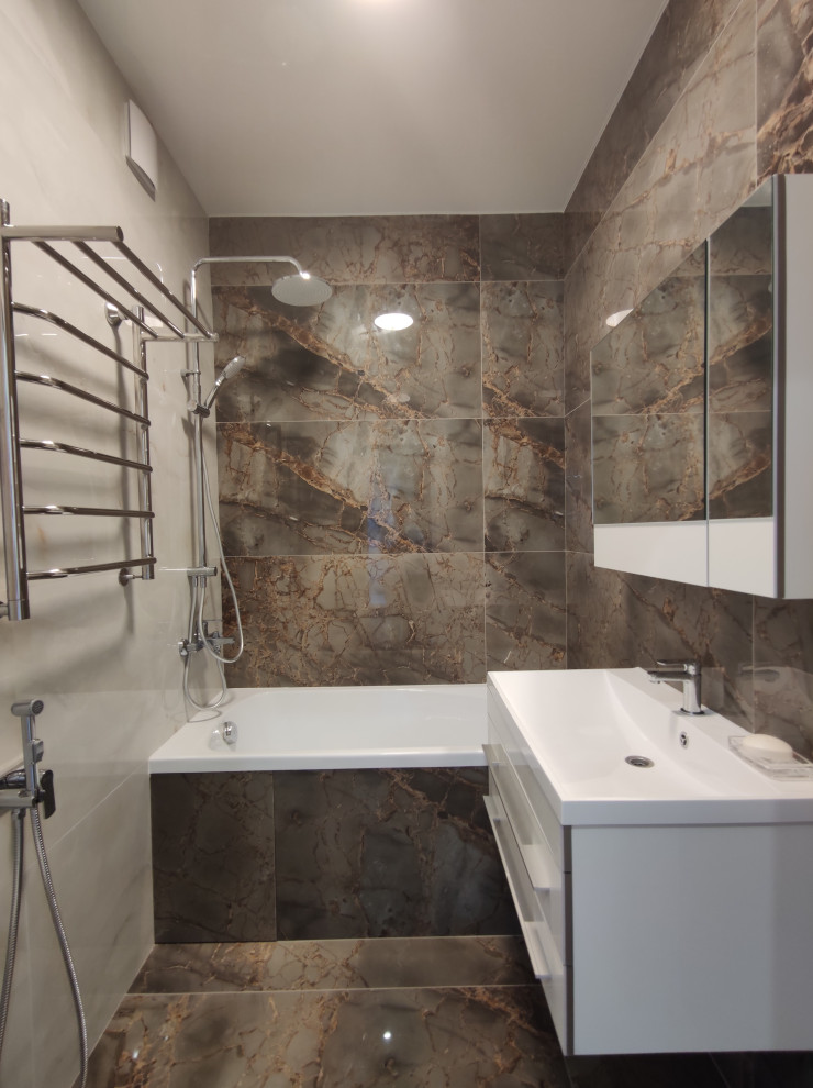 Ванная комната, ЖК Бригантина 1