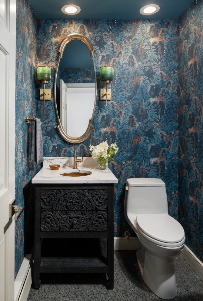 Gallery House - Contemporary - Powder Room - Philadelphia - by Armitage ...