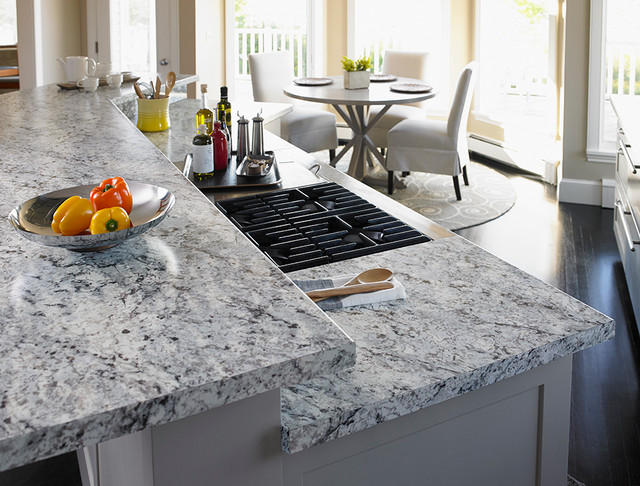 9476 White Ice Granite Formica Laminate Modern Kitchen